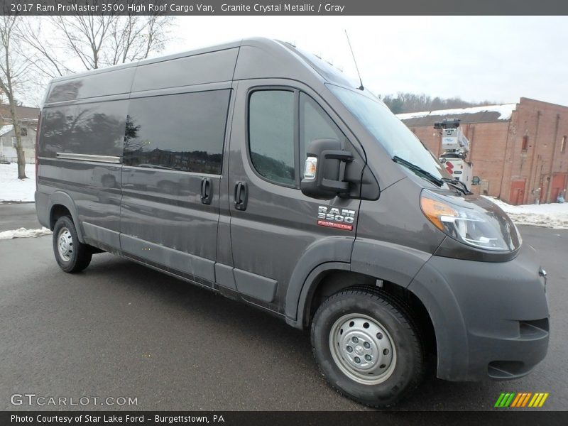 Granite Crystal Metallic / Gray 2017 Ram ProMaster 3500 High Roof Cargo Van