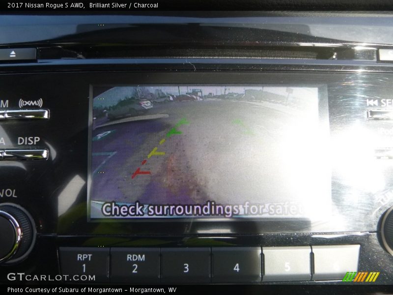 Brilliant Silver / Charcoal 2017 Nissan Rogue S AWD