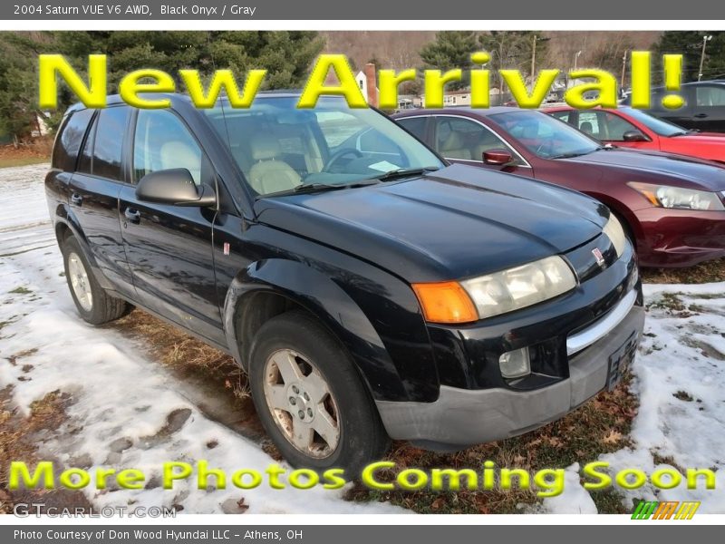 Black Onyx / Gray 2004 Saturn VUE V6 AWD