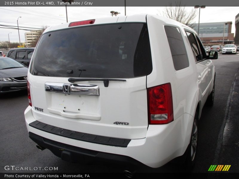 Taffeta White / Gray 2015 Honda Pilot EX-L 4WD