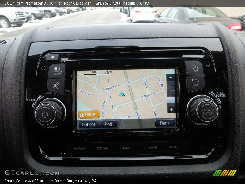 Granite Crystal Metallic / Gray 2017 Ram ProMaster 3500 High Roof Cargo Van