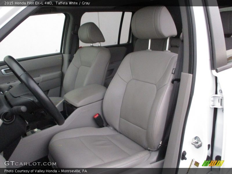 Taffeta White / Gray 2015 Honda Pilot EX-L 4WD