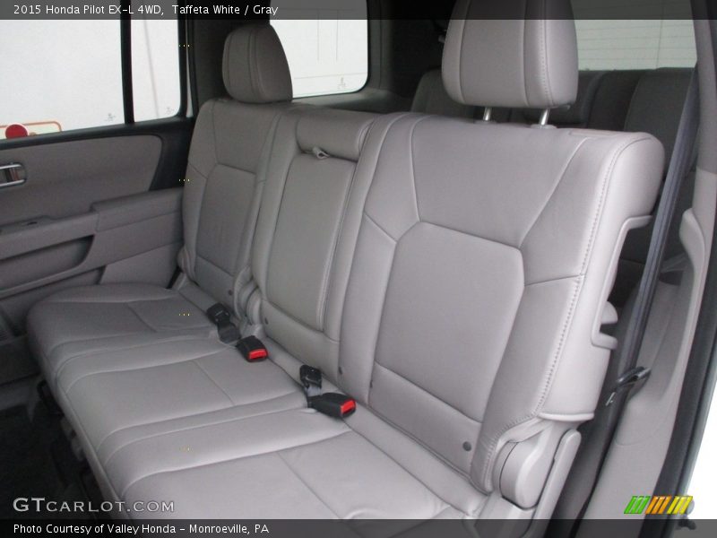 Taffeta White / Gray 2015 Honda Pilot EX-L 4WD