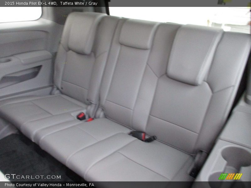 Taffeta White / Gray 2015 Honda Pilot EX-L 4WD