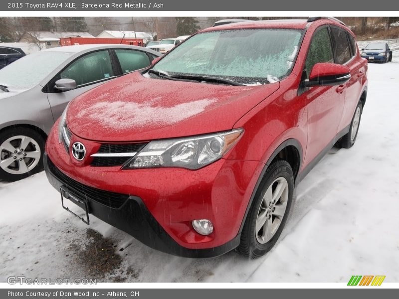 Barcelona Red Metallic / Ash 2015 Toyota RAV4 XLE