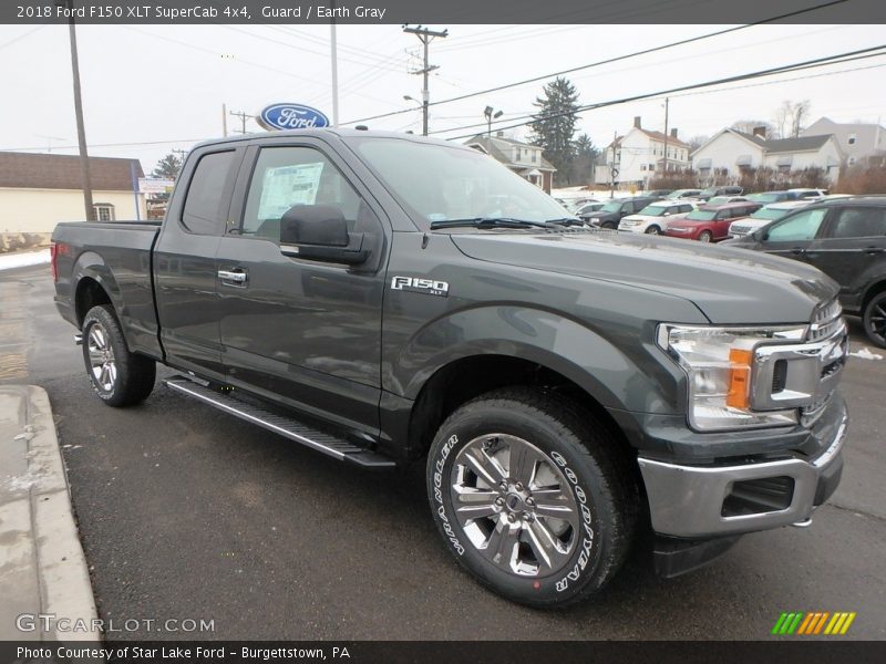 Front 3/4 View of 2018 F150 XLT SuperCab 4x4