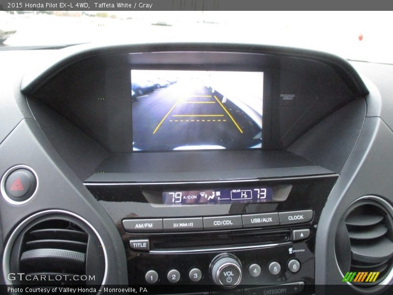 Taffeta White / Gray 2015 Honda Pilot EX-L 4WD