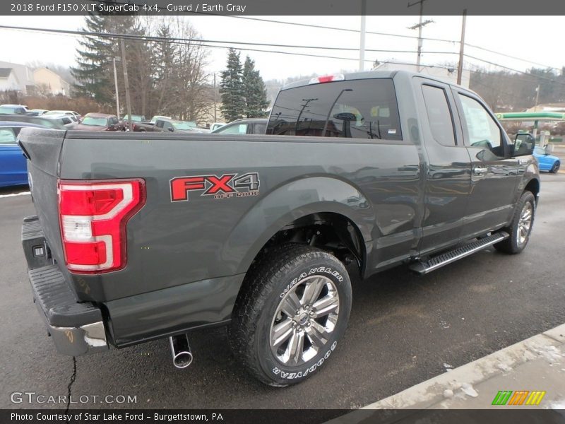 Guard / Earth Gray 2018 Ford F150 XLT SuperCab 4x4