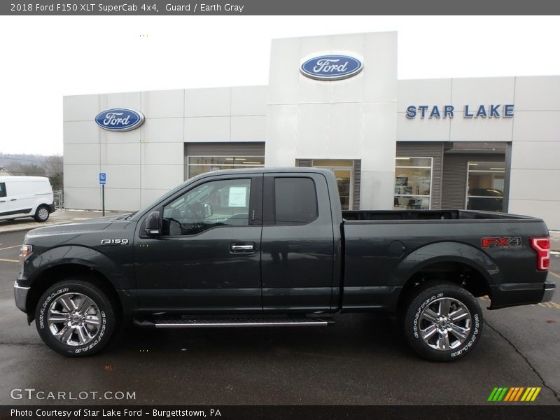 Guard / Earth Gray 2018 Ford F150 XLT SuperCab 4x4