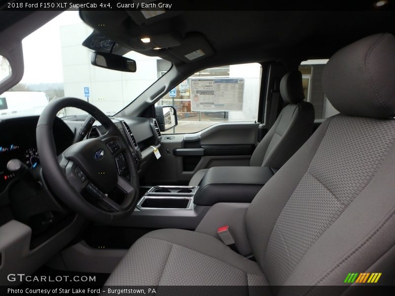 Front Seat of 2018 F150 XLT SuperCab 4x4