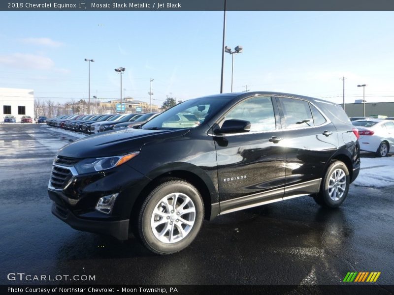 Mosaic Black Metallic / Jet Black 2018 Chevrolet Equinox LT
