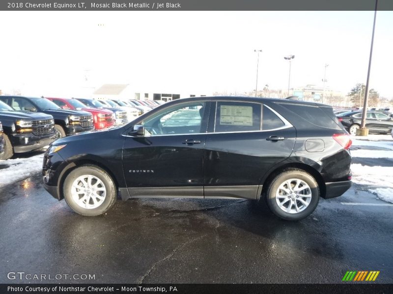 Mosaic Black Metallic / Jet Black 2018 Chevrolet Equinox LT