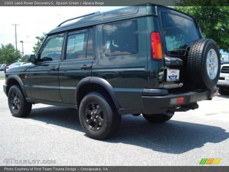Epsom Green / Alpaca Beige 2003 Land Rover Discovery S