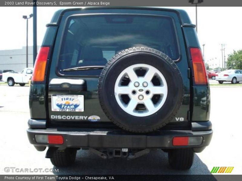Epsom Green / Alpaca Beige 2003 Land Rover Discovery S