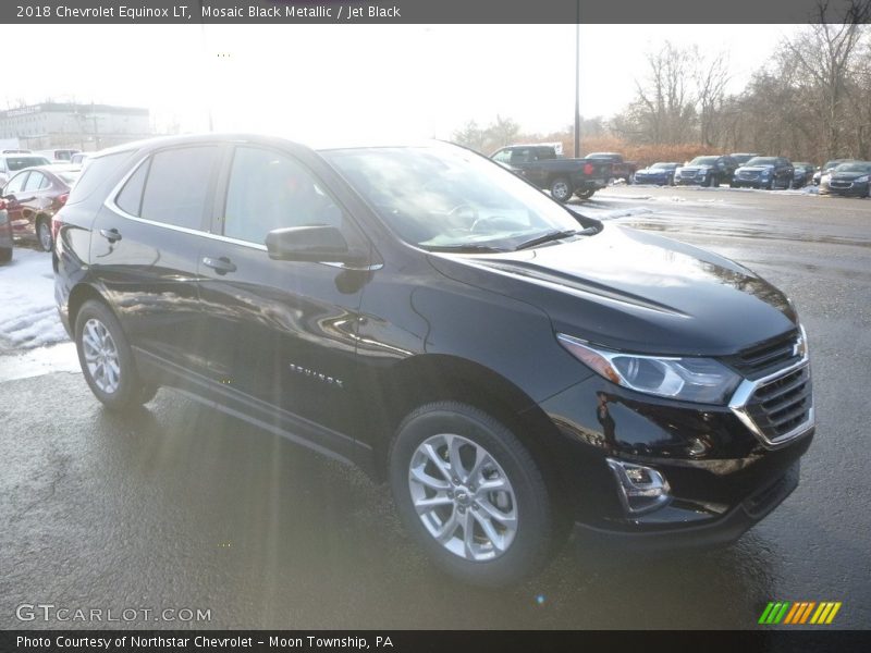 Mosaic Black Metallic / Jet Black 2018 Chevrolet Equinox LT