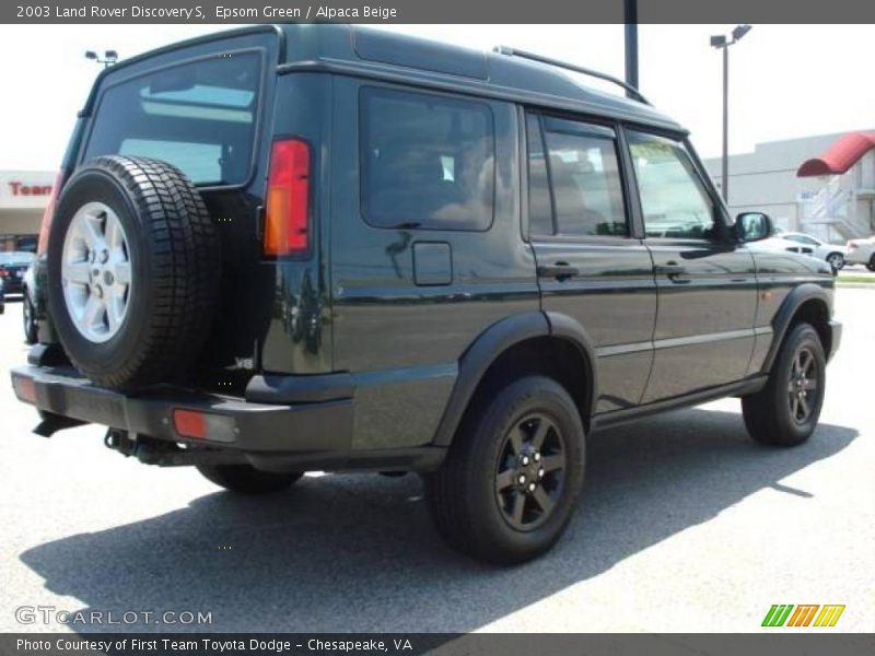 Epsom Green / Alpaca Beige 2003 Land Rover Discovery S
