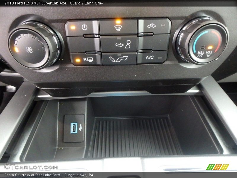Controls of 2018 F150 XLT SuperCab 4x4