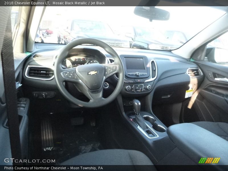 Mosaic Black Metallic / Jet Black 2018 Chevrolet Equinox LT
