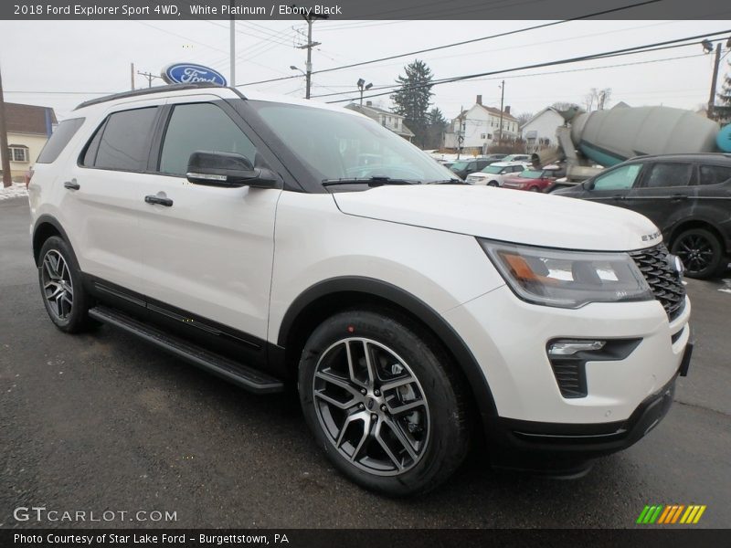 Front 3/4 View of 2018 Explorer Sport 4WD