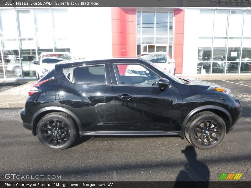 Super Black / Black/Red 2017 Nissan Juke SL AWD