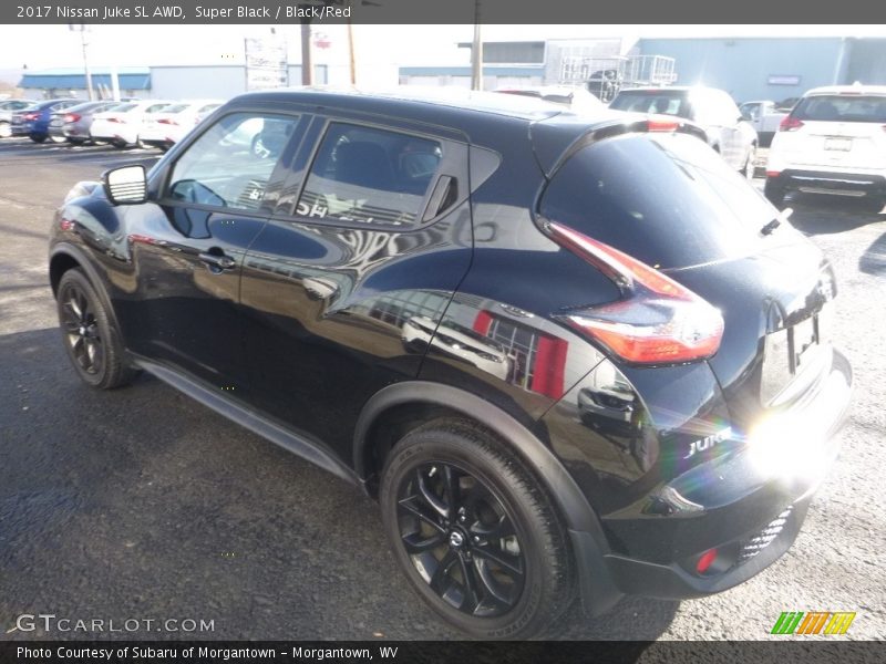 Super Black / Black/Red 2017 Nissan Juke SL AWD