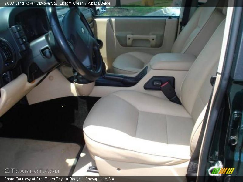 Epsom Green / Alpaca Beige 2003 Land Rover Discovery S