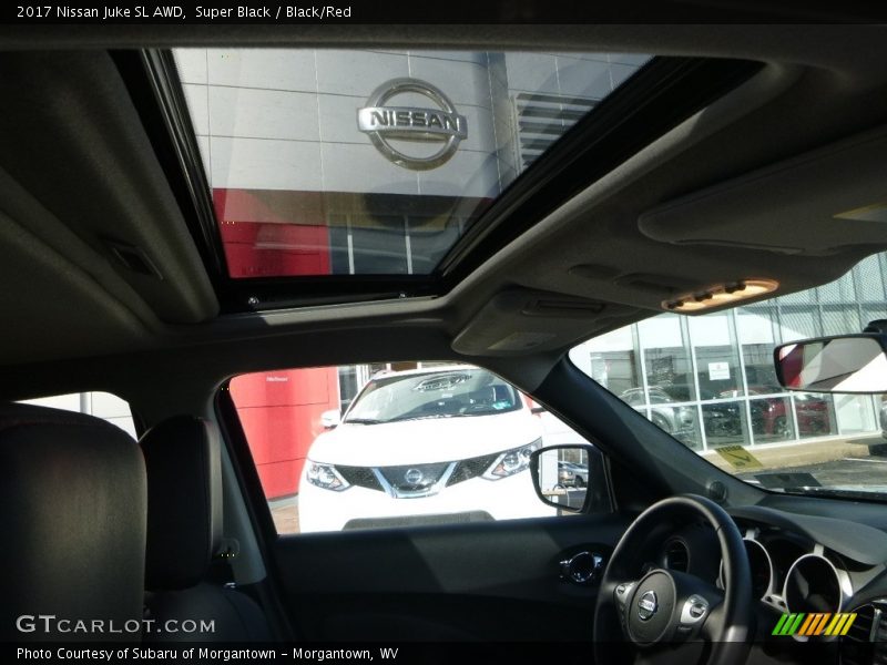 Super Black / Black/Red 2017 Nissan Juke SL AWD