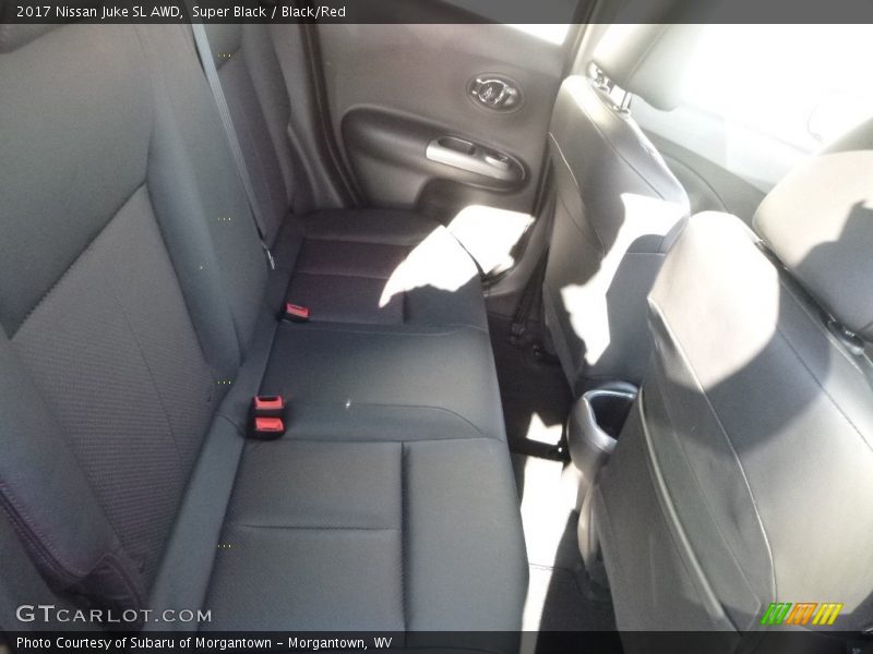 Super Black / Black/Red 2017 Nissan Juke SL AWD