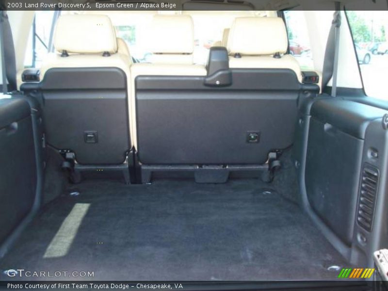 Epsom Green / Alpaca Beige 2003 Land Rover Discovery S