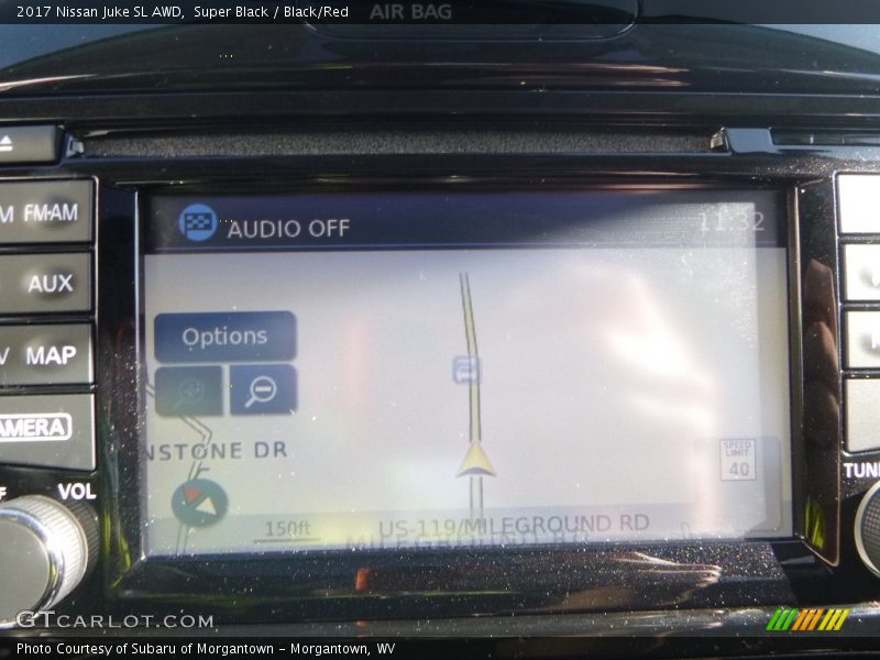 Super Black / Black/Red 2017 Nissan Juke SL AWD