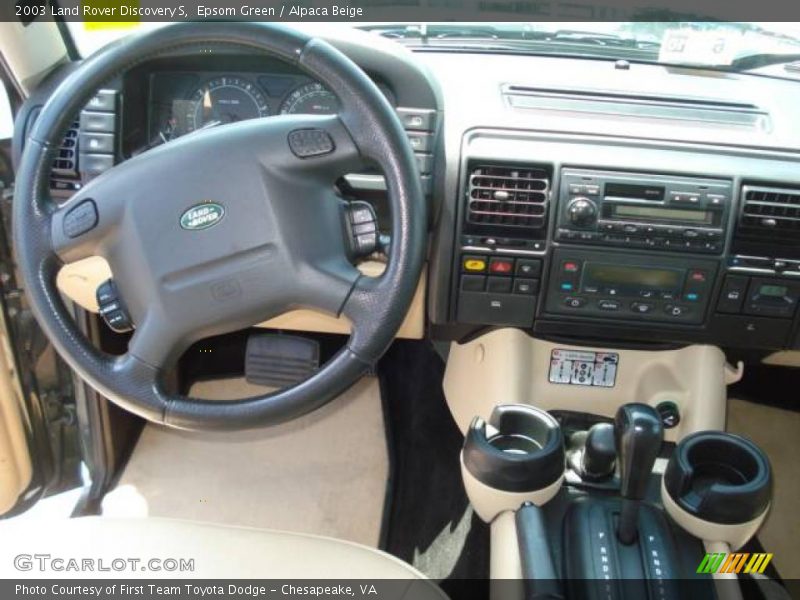 Epsom Green / Alpaca Beige 2003 Land Rover Discovery S