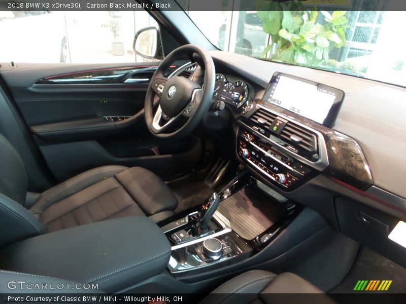 Carbon Black Metallic / Black 2018 BMW X3 xDrive30i
