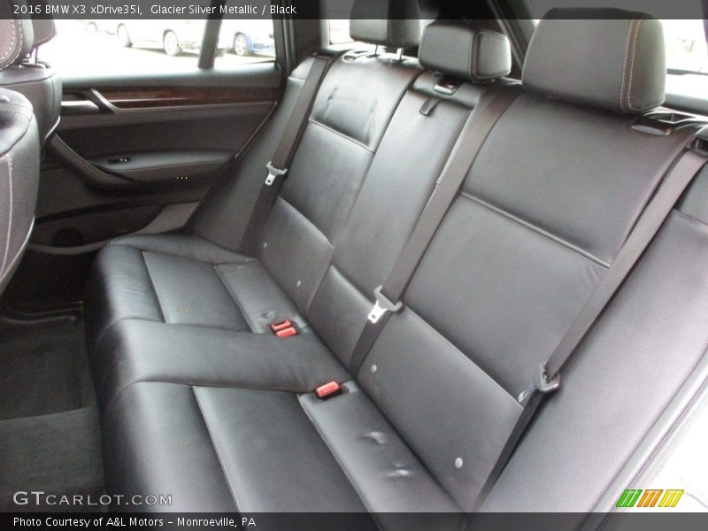 Glacier Silver Metallic / Black 2016 BMW X3 xDrive35i