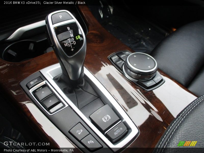 Glacier Silver Metallic / Black 2016 BMW X3 xDrive35i