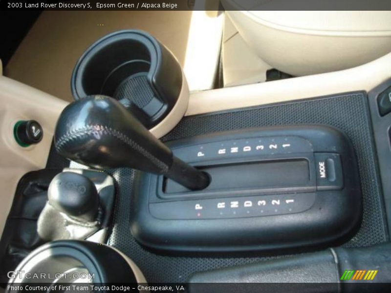 Epsom Green / Alpaca Beige 2003 Land Rover Discovery S