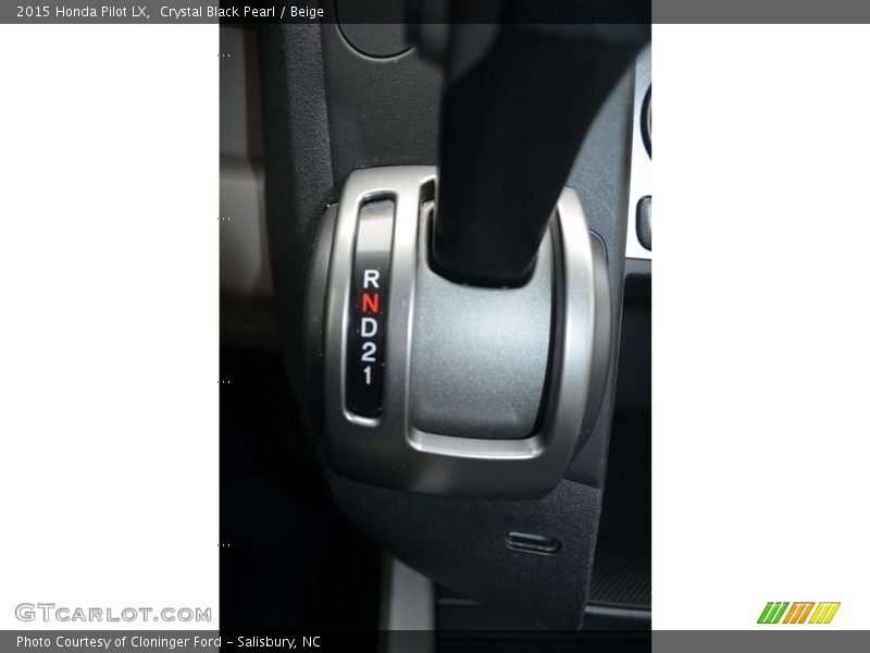 Crystal Black Pearl / Beige 2015 Honda Pilot LX