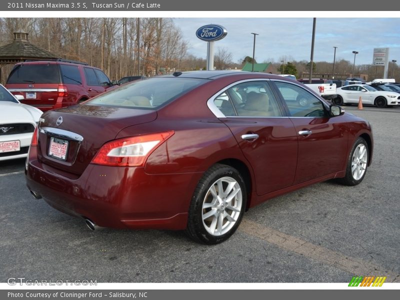 Tuscan Sun / Cafe Latte 2011 Nissan Maxima 3.5 S