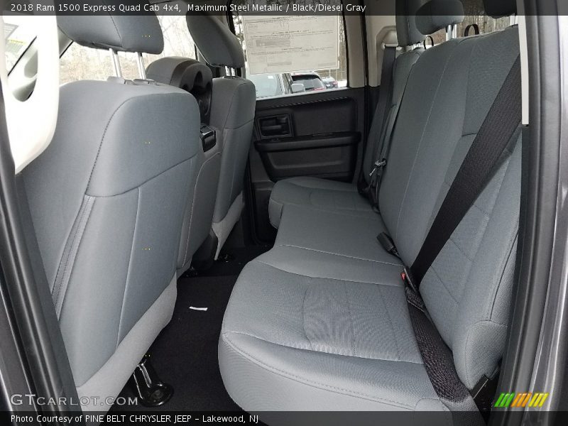 Maximum Steel Metallic / Black/Diesel Gray 2018 Ram 1500 Express Quad Cab 4x4