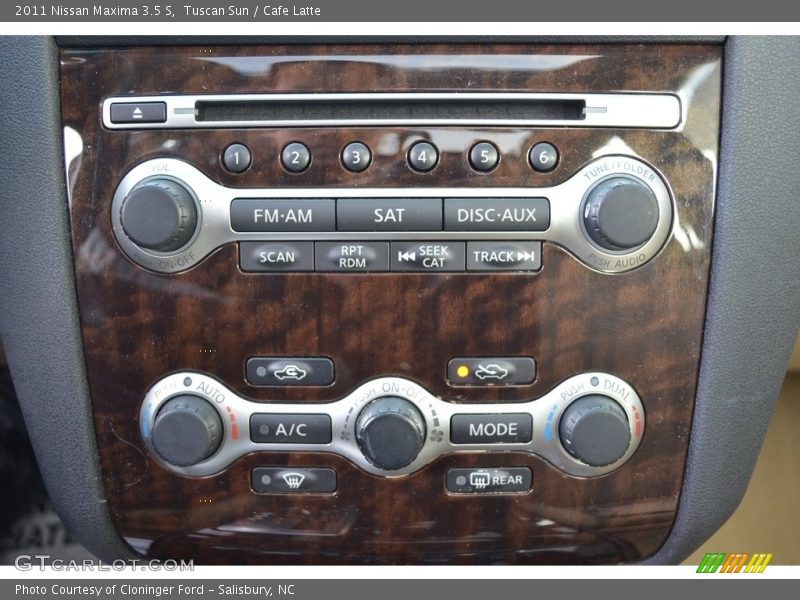 Tuscan Sun / Cafe Latte 2011 Nissan Maxima 3.5 S