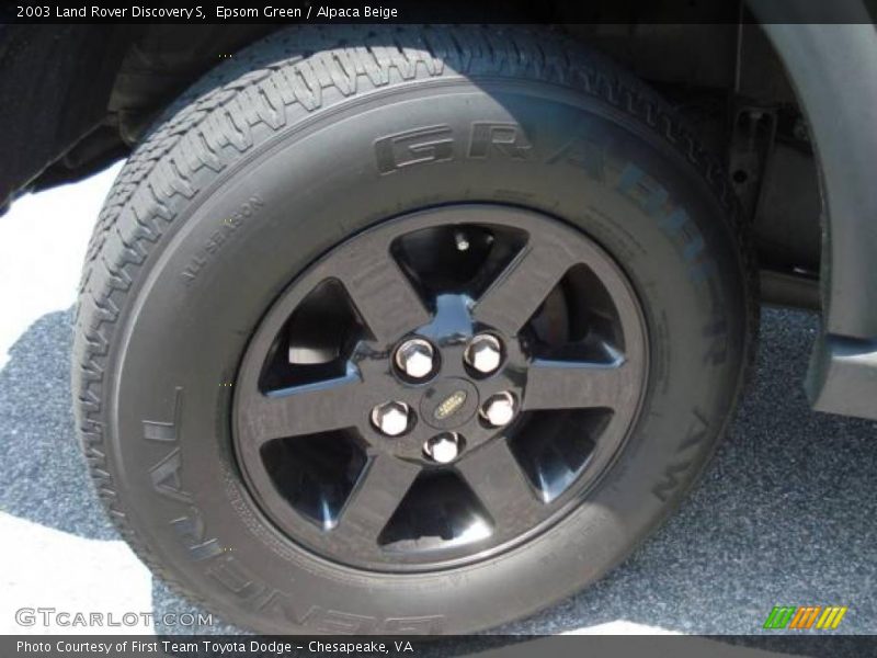 Epsom Green / Alpaca Beige 2003 Land Rover Discovery S