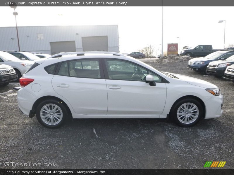 Crystal White Pearl / Ivory 2017 Subaru Impreza 2.0i Premium 5-Door