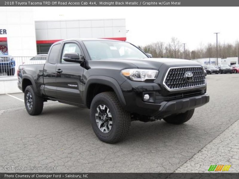 Front 3/4 View of 2018 Tacoma TRD Off Road Access Cab 4x4