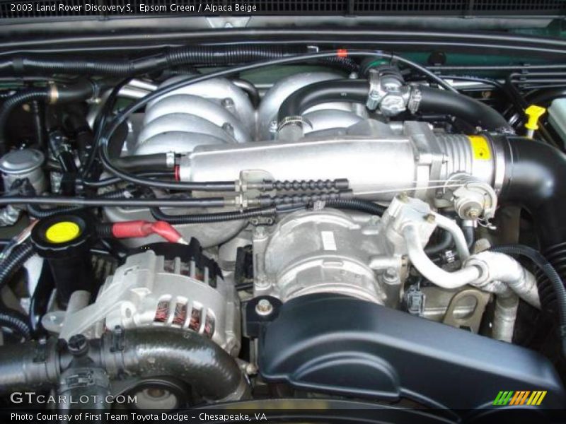 Epsom Green / Alpaca Beige 2003 Land Rover Discovery S