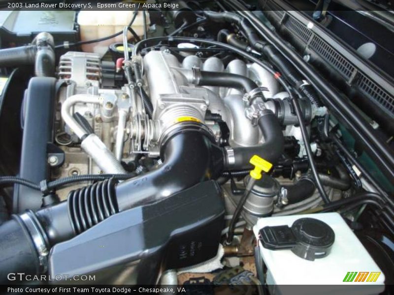 Epsom Green / Alpaca Beige 2003 Land Rover Discovery S