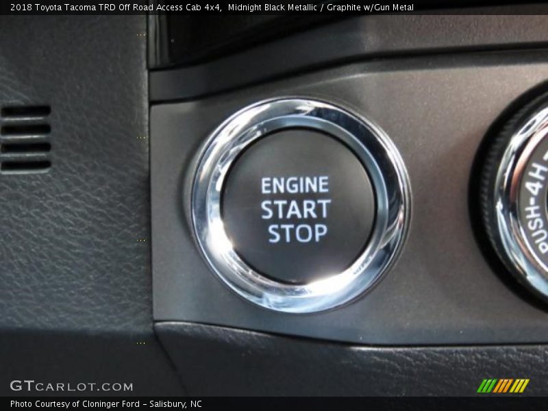 Controls of 2018 Tacoma TRD Off Road Access Cab 4x4