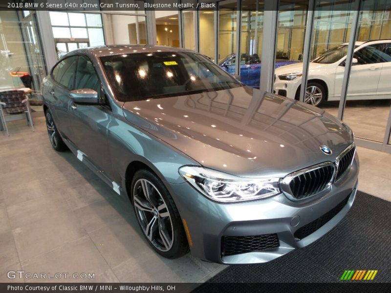 Bluestone Metallic / Black 2018 BMW 6 Series 640i xDrive Gran Turismo