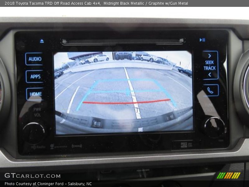 Midnight Black Metallic / Graphite w/Gun Metal 2018 Toyota Tacoma TRD Off Road Access Cab 4x4