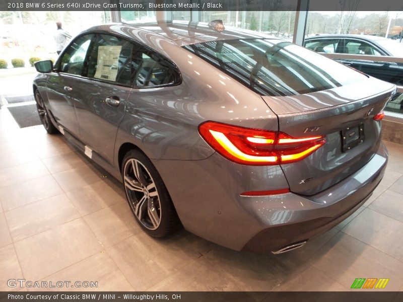 Bluestone Metallic / Black 2018 BMW 6 Series 640i xDrive Gran Turismo