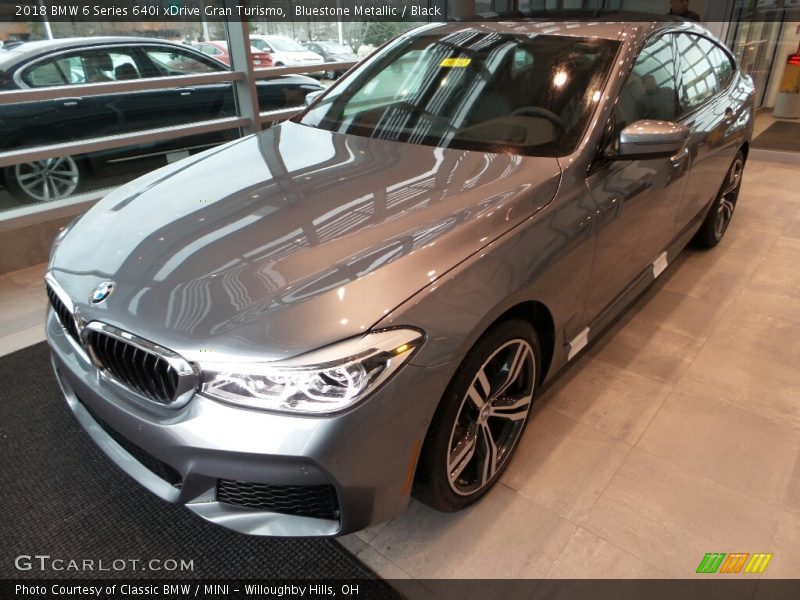 Bluestone Metallic / Black 2018 BMW 6 Series 640i xDrive Gran Turismo