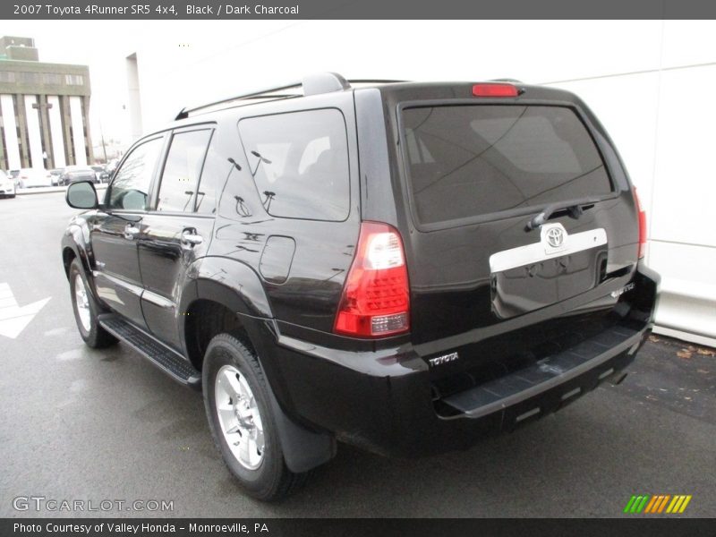 Black / Dark Charcoal 2007 Toyota 4Runner SR5 4x4